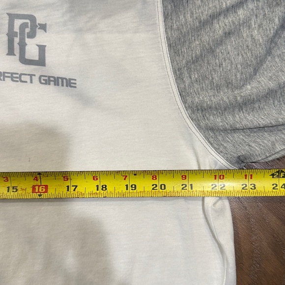 Nike Men's Long Sleeve Henley Shirt - Gray and White - Picture 10 of 10